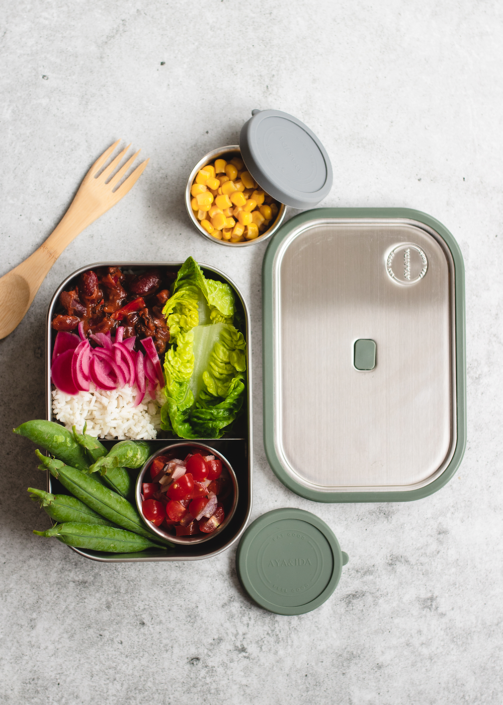 Madkasse, Cream Beige - 1000 ml.